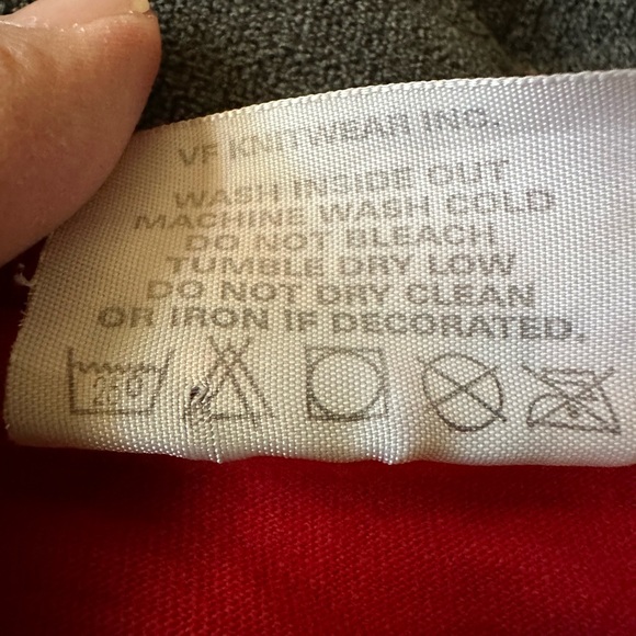 Kansas City Chiefs large short sleeve tee shirt logo embroidered - Picture 7 of 7